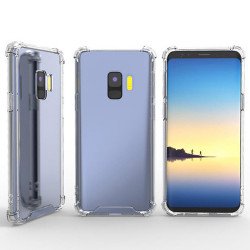 Samsung Galaxy S9 Crystal Clear Transparent Case (Clear)